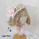 Tea Party Lolita Style Straw Hat (LG69)